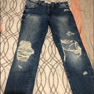 Zara Destroyed denim